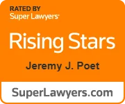 Rated By Super Lawyers | Rising Stars | Jeremy J. Poet | SuperLawyers.com